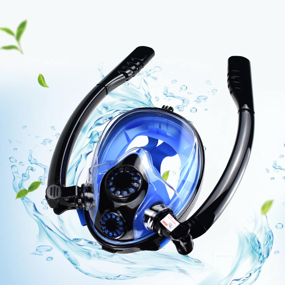 All dry adult snorkeling  mask